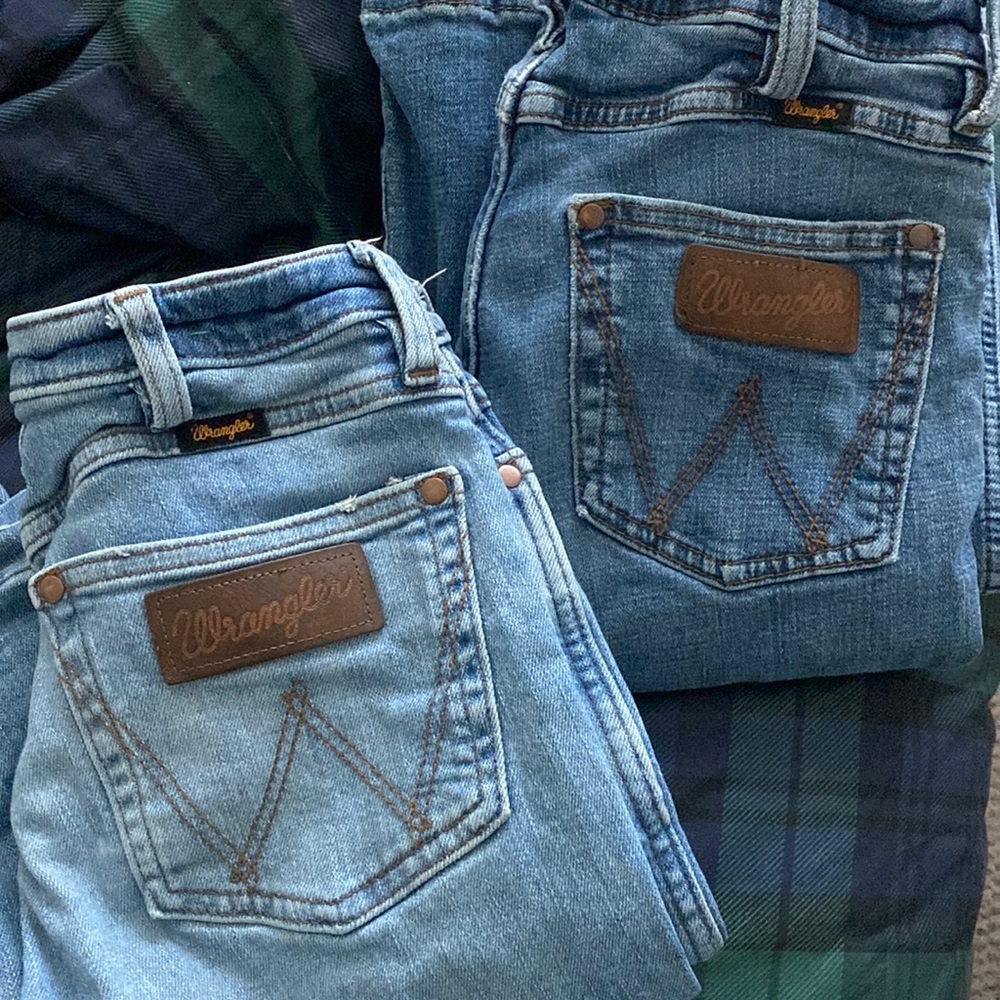 Wrangler retro high rise jeans
